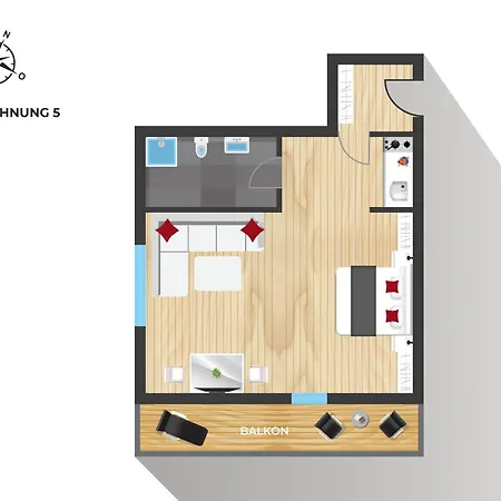 Hoermann 아파트 Hirschegg (Vorarlberg)